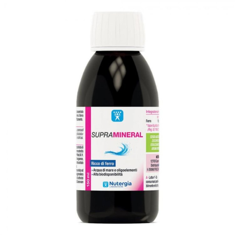 Laboratoire Nutergia Supramineral Integratore Alimentare a Base di Oligoelementi e Ferro 150 ml Laboratoire Nutergia Supramineral Integratore Alimentare a Base di Oligoelementi e Ferro 150 ml