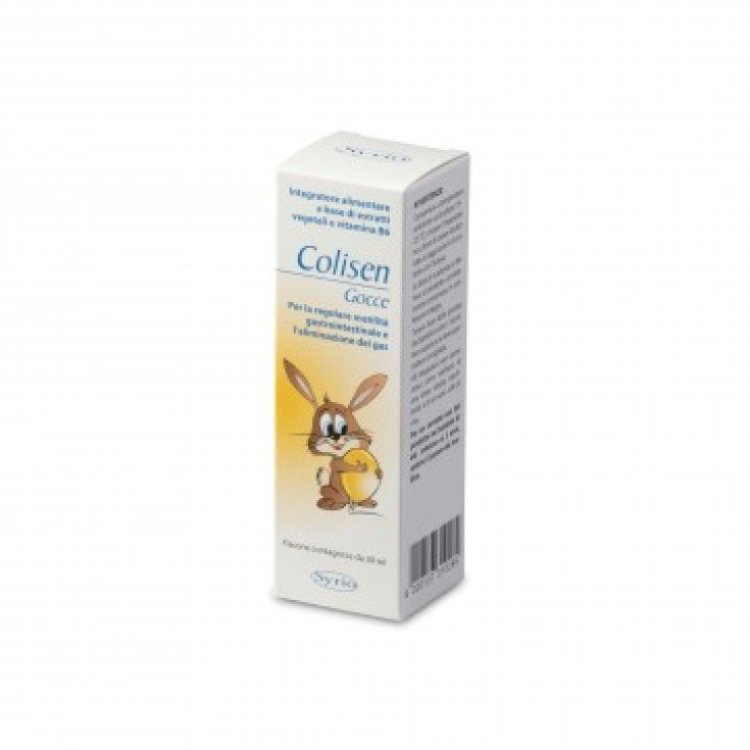 Syrio Colisen Gocce Integratore per Coliche e Gas nei Bambini, 30 ml