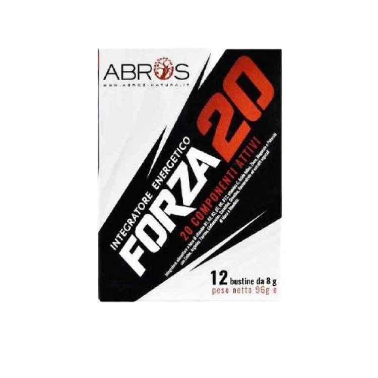 Abros Forza20 Integratore Energetico Tonico Ricostituente 12 Bustine