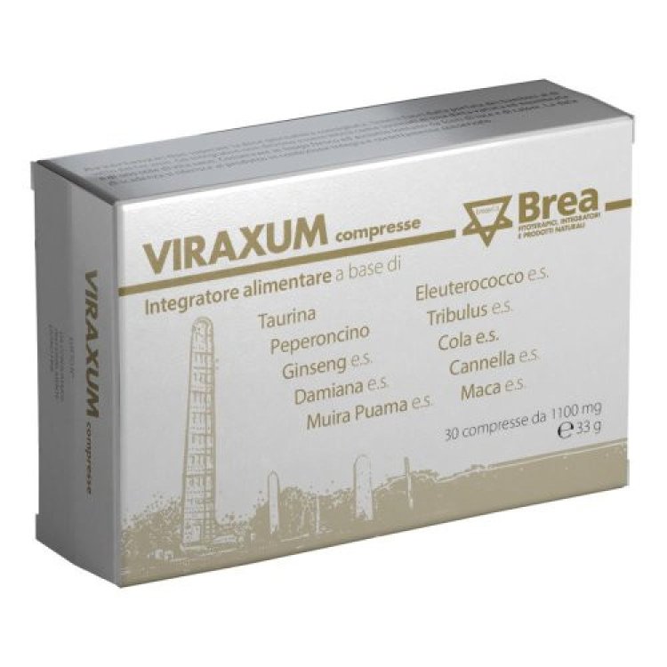 Brea Viraxum Integratore Alimentare Funzione Erettile e Antifatica 30 Compresse Brea Viraxum Integratore Alimentare Funzione Erettile e Antifatica 30 Compresse