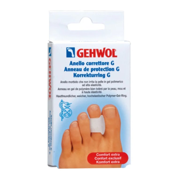 Gehwol Anello Correttore Dita a Martello in Gel Polimerico Set da 3 Pezzi Gehwol Anello Correttore Dita a Martello in Gel Polimerico Set da 3 Pezzi