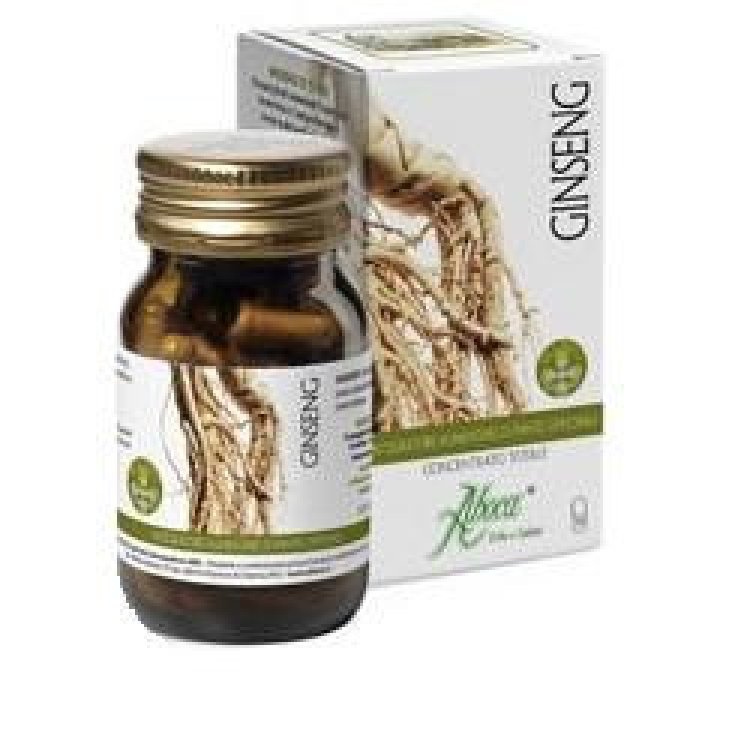 Aboca Ginseng Concentrato Totale Integratore Tonico Adattogeno 50 Opercoli
