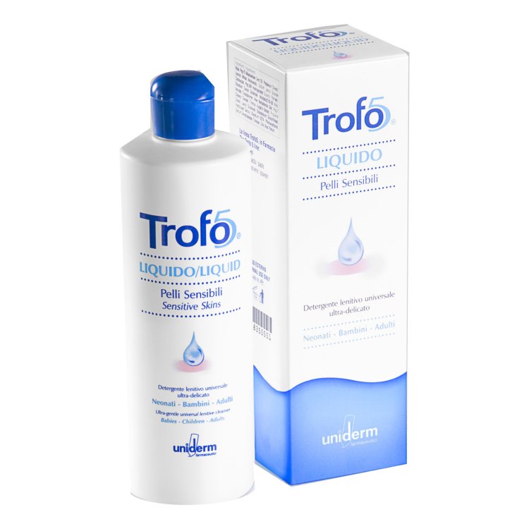 Trofo 5 Liquido Detergente Delicato per Pelle Sensibile 400ml