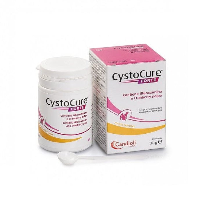 Cystocure Forte Polvere Supporto Vie Urinarie Cani e Gatti 30g