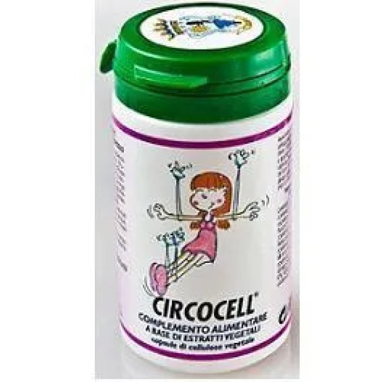 Erfo Circocell Integratore per Microcircolo con Estratti Vegetali 60 Capsule