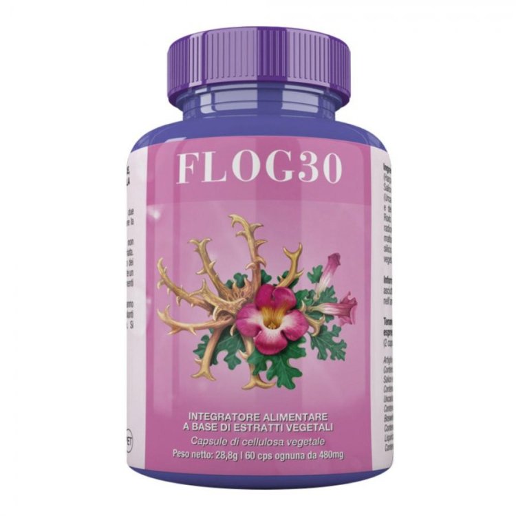Biosalus Flog 30 Integratore Articolare per Funzionalit&agrave; Articolare 60 Capsule