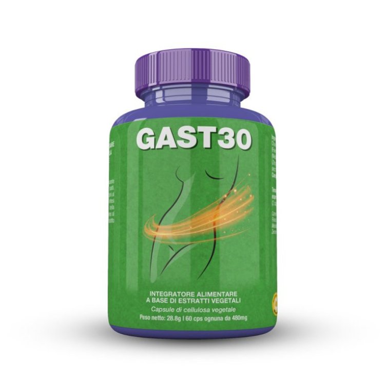 Biosalus Gast 30 Integratore Digestivo per Gonfiore e Digestione 60 Capsule