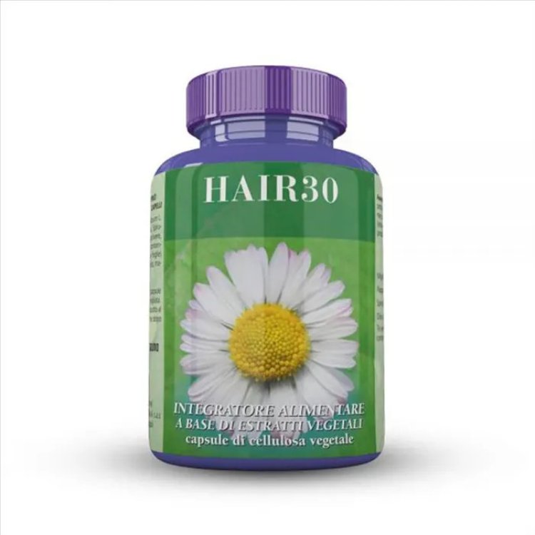 Biosalus Hair 30 Integratore per Unghie e Capelli, 60 Capsule