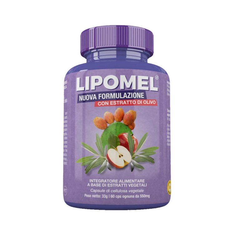 Biosalus Lipomel Integratore Alimentare per Controllo Peso 60 Capsule Vegetali
