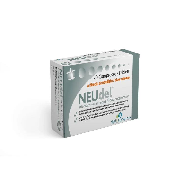 Deltha Pharma Neudel Integratore Antiossidante in Compresse, 20 Unità Deltha Pharma Neudel Integratore Antiossidante in Compresse, 20 Unità