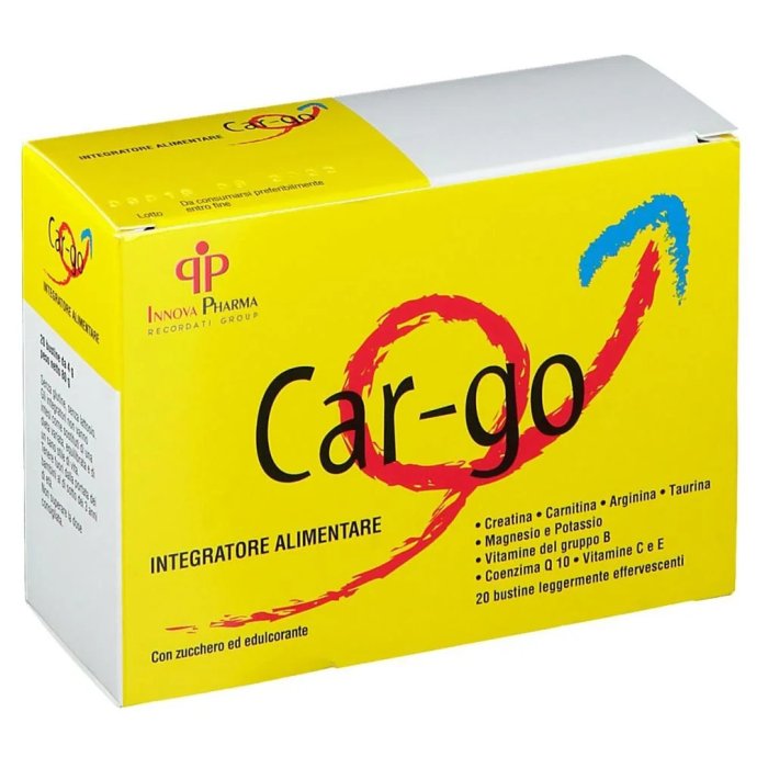 Car-Go Integratore Energetico con Vitamine e Coenzima Q10, 20 Bustine