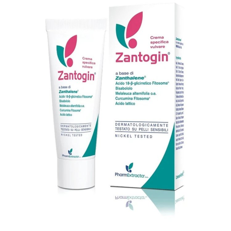 Zantogin Crema Vulvare Sollievo Prurito e Secchezza 40ml