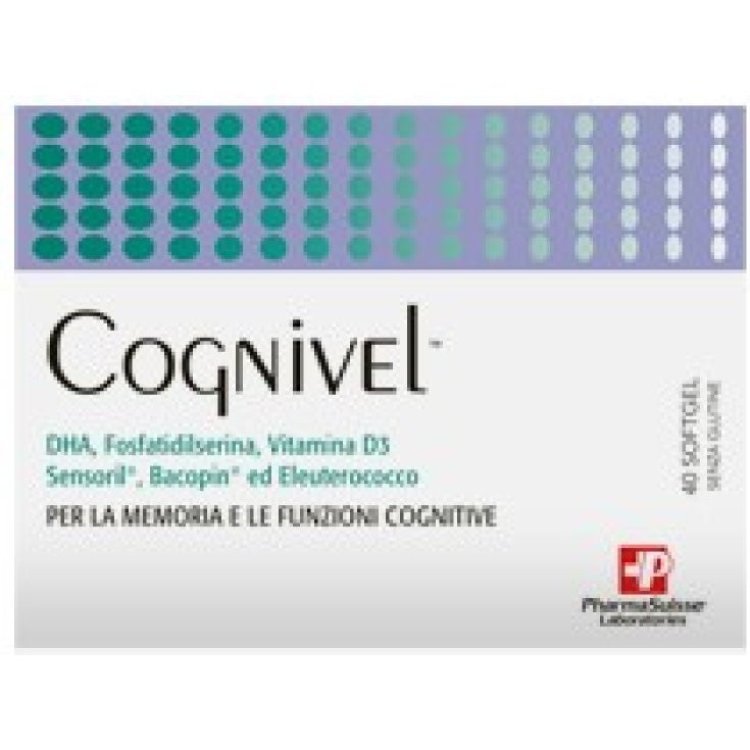 Pharmasuisse Cognivel Integratore per Memoria e Funzioni Cognitive 40 softgel