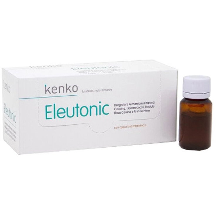 Kenko Eleutonic Sciroppo Integratore Energia e Tono Umore 10 Flaconcini Kenko Eleutonic Sciroppo Integratore Energia e Tono Umore 10 Flaconcini