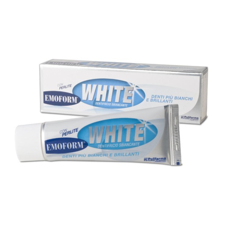 Emoform White Dentifricio Sbiancante per Denti Lucenti 40ml
