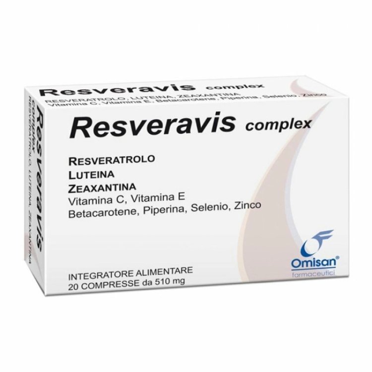 Omisan Resveravis Integratore per la Vista 20 Capsule