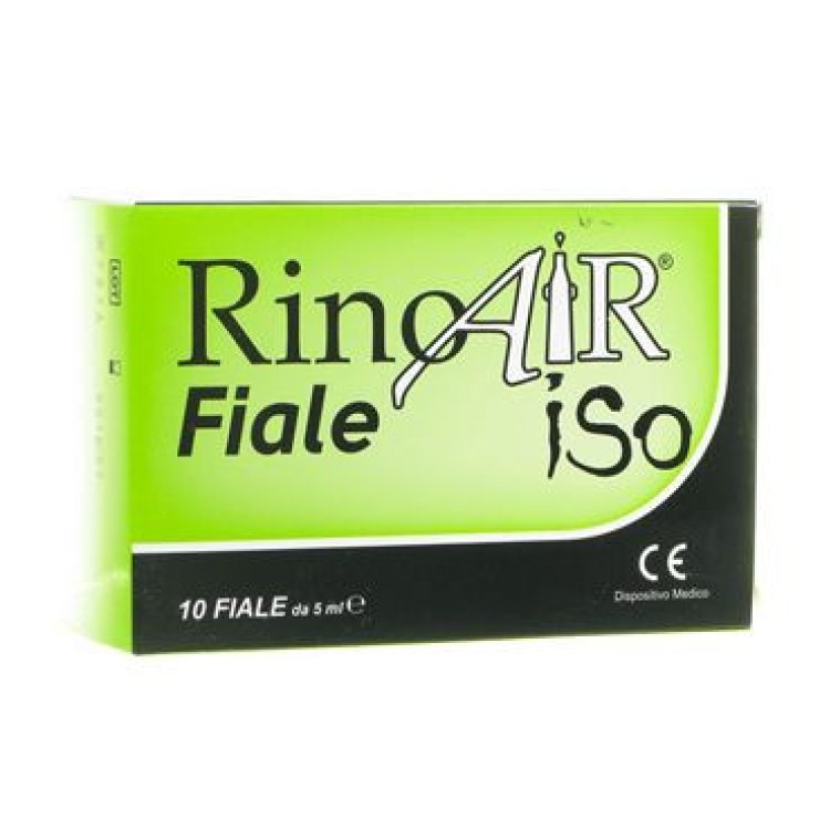 Rinoair Iso Fiale per Igene Nasale Quotidiana 10x5ml