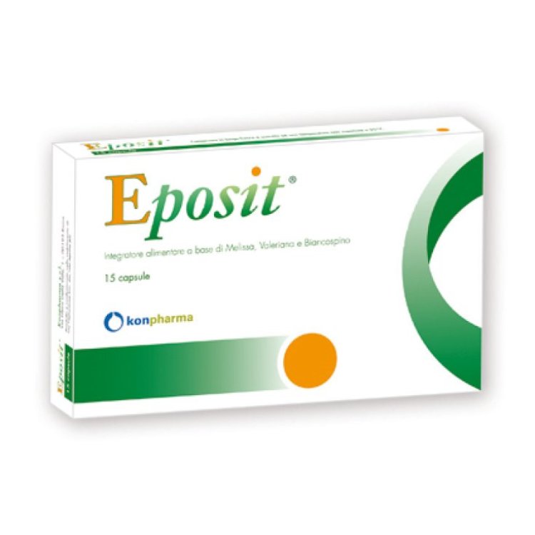 Konpharma Eposit Integratore Alimentare per il Benessere - 15 Capsule Konpharma Eposit Integratore Alimentare per il Benessere - 15 Capsule