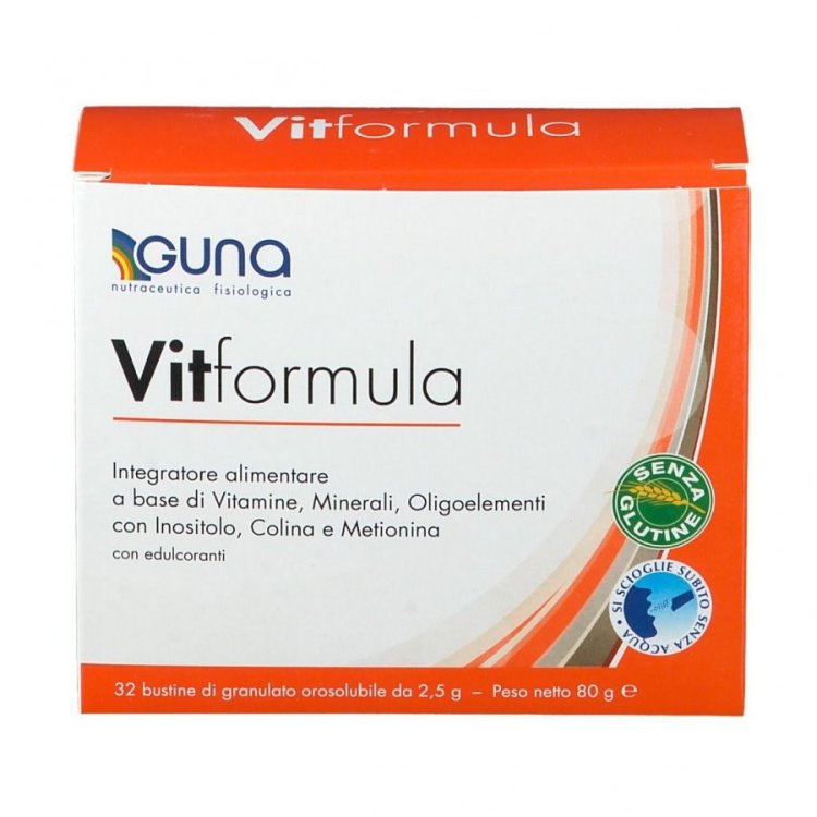 Guna Vitformula Integratore Polivitaminico - 32 Bustine Orosolubili