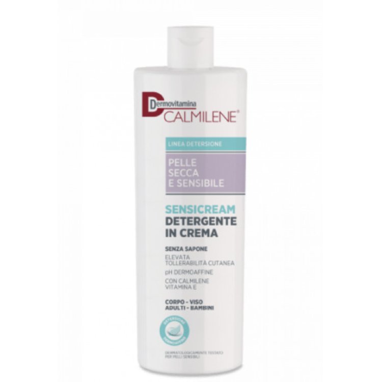 Dermovitamina Calmilene Sensicream Detergente Crema Pelle Sensibile e Secca 500ml