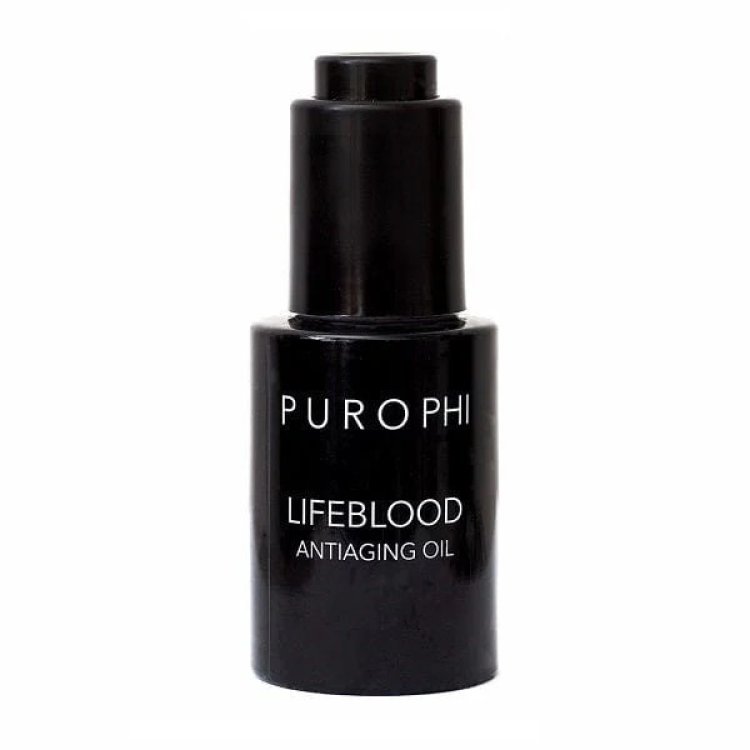 Purophi Lifeblood Olio Viso Antiage Ricco Antiossidanti Nutriente 30ml