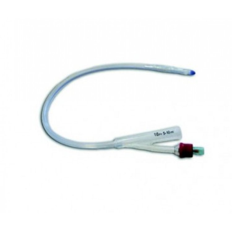 Securmed Catetere Foley Silicone 2 Vie CH16 per Drenaggio Urinario