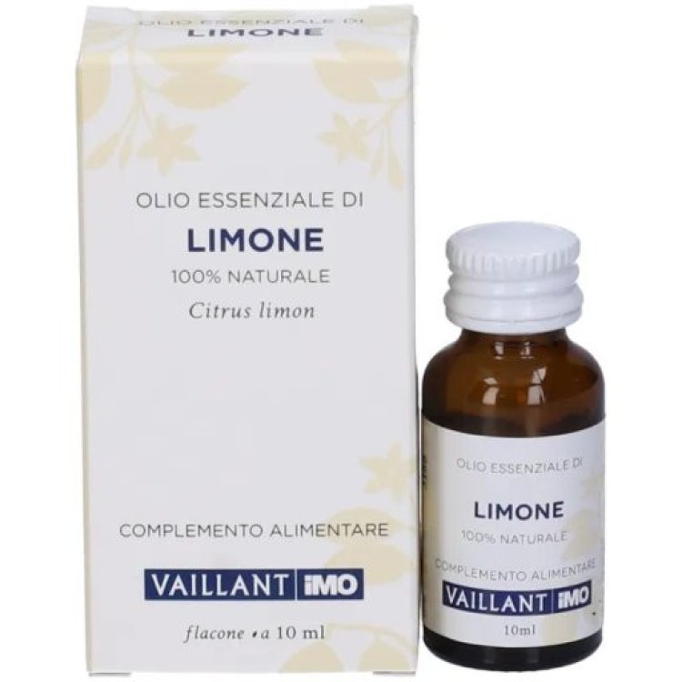 Vaillant Olio Essenziale di Limone 10ml Parafarmaco per Digestione