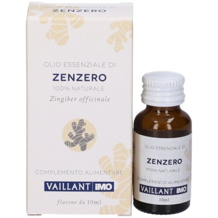 Vaillant Olio Essenziale Zenzero 10ml: Digestione e Benessere