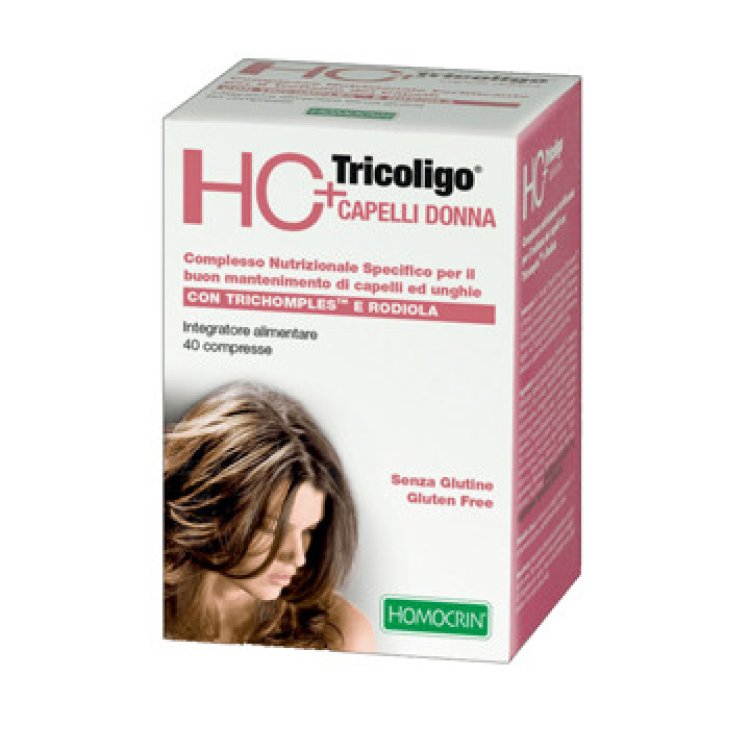 Specchiasol HC+ Tricoligo Donna Integratore Capelli e Unghie 40 Compresse