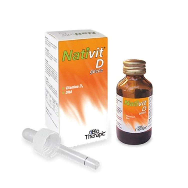 Bio Therapic Italia Nativit D Gocce Integratore Vitamina D3 e DHA 15ml