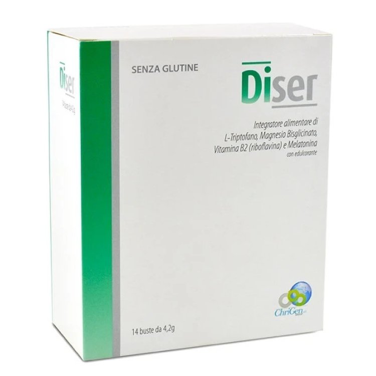 Chrigen Group Diser Integratore Alimentare per Sonno e Relax - 14 Bustine