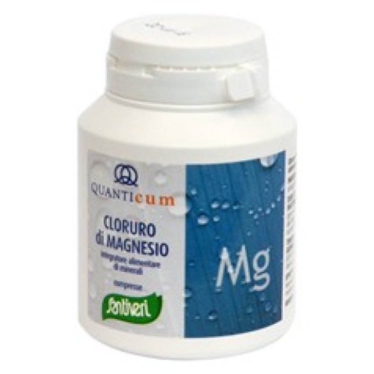 Santiveri Cloruro di Magnesio Integratore Alimentare per Metabolismo Energetico 200 Compresse Santiveri Cloruro di Magnesio Integratore Alimentare per Metabolismo Energetico 200 Compresse