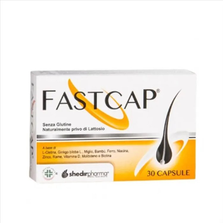 Fastcap Fastcap Integratore Alimentare per Benessere Capelli 30 Capsule
