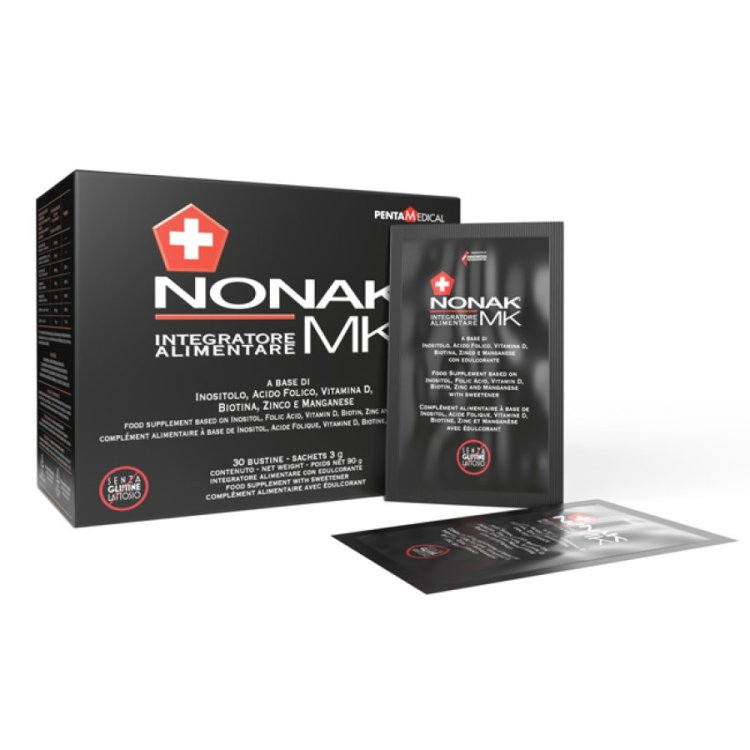 Pentamedical Nonak MK Integratore Capelli Pelle Unghie 30 Bustine 90g