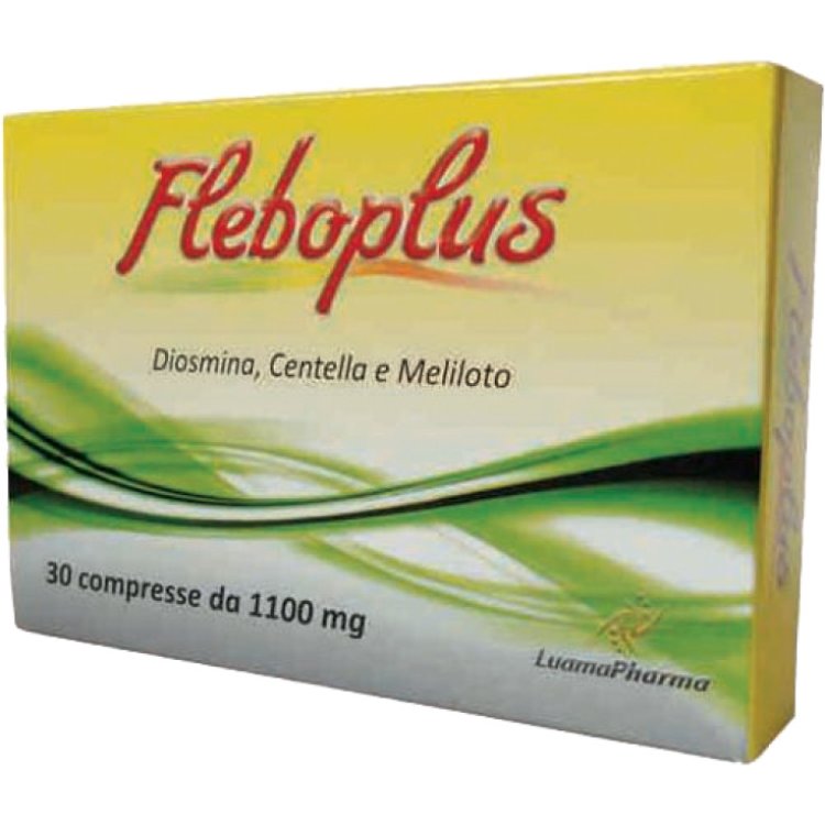 Luama Pharma Fleboplus Integratore per Microcircolo 30 Compresse