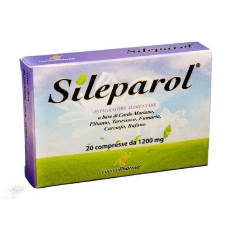 Luama Pharma Sileparol Integratore per la Funzione Epatica 20 Compresse