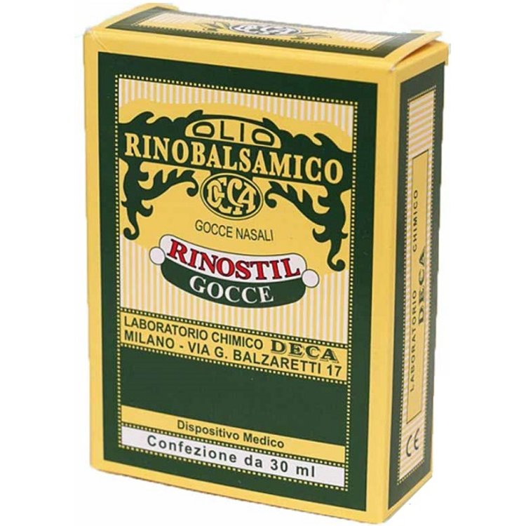 Deca Laboratorio Chimico Rinostil Gocce Nasali Olio Rinobalsamico 30 ml