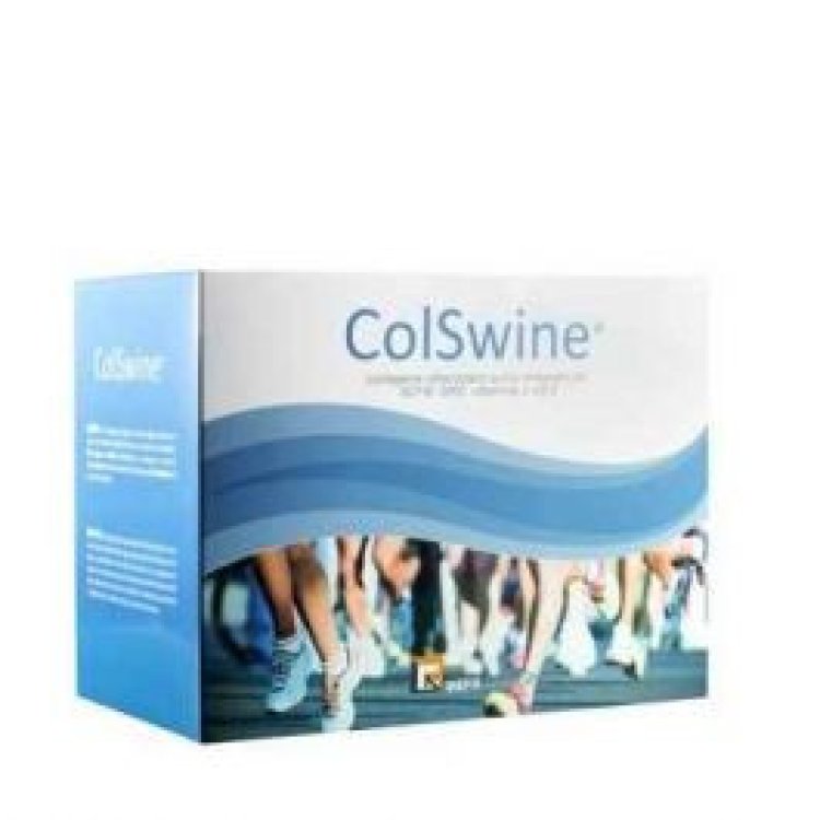 Gefo Nutrition ColSwine Integratore Collagene con Vitamina C e Silicio 30 Bustine