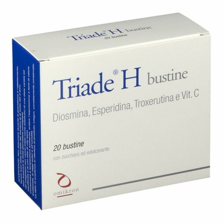 Triade H Integratore per Microcircolo, Gambe e Emorroidi - 20 Bustine