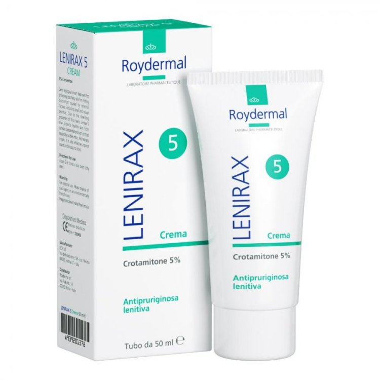 Roydermal Lenirax 5 Crema Antiprurito Lenitiva Dispositivo Medico 50 ml