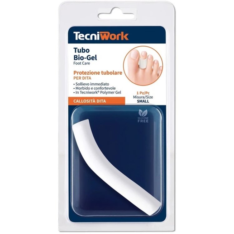 Bio-gel Protezione Tubolare Gel per Dita Piedi Lavabile Riutilizzabile Taglia L Bio-gel Protezione Tubolare Gel per Dita Piedi Lavabile Riutilizzabile Taglia L
