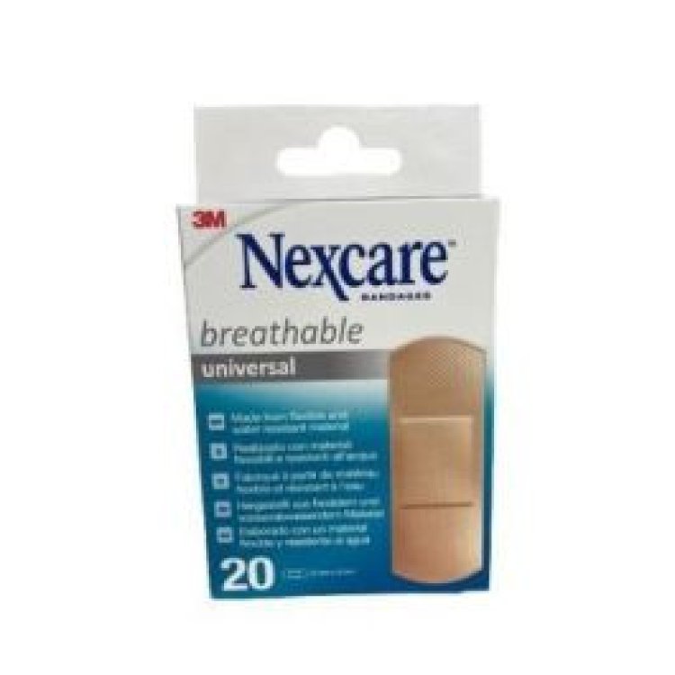 Nexcare Universal Cerotti 25x72 mm Ipoallergenici 20 Pezzi Nexcare Universal Cerotti 25x72 mm Ipoallergenici 20 Pezzi