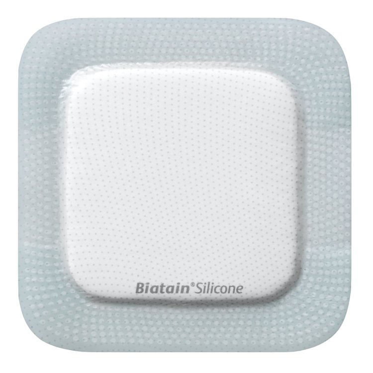 Biatain Medicazione in Schiuma al Silicone 7,5x7,5 cm - 10 Pezzi