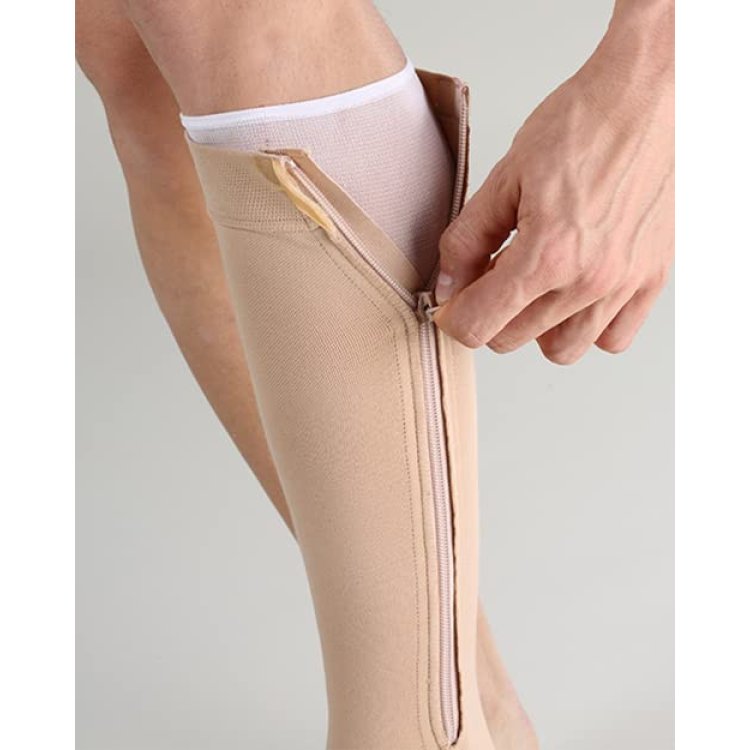 Varisan Top Ulcer Kit Gambaletto Compressivo DX AD CCL 1 Beige Taglia 3