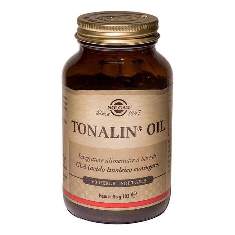 Solgar Tonalin Oil Integratore per Massa Magra 60 Perle