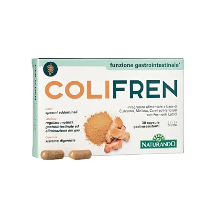 Naturando Colifren Integratore Alimentare per la Digestione, 30 Compresse Naturando Colifren Integratore Alimentare per la Digestione, 30 Compresse