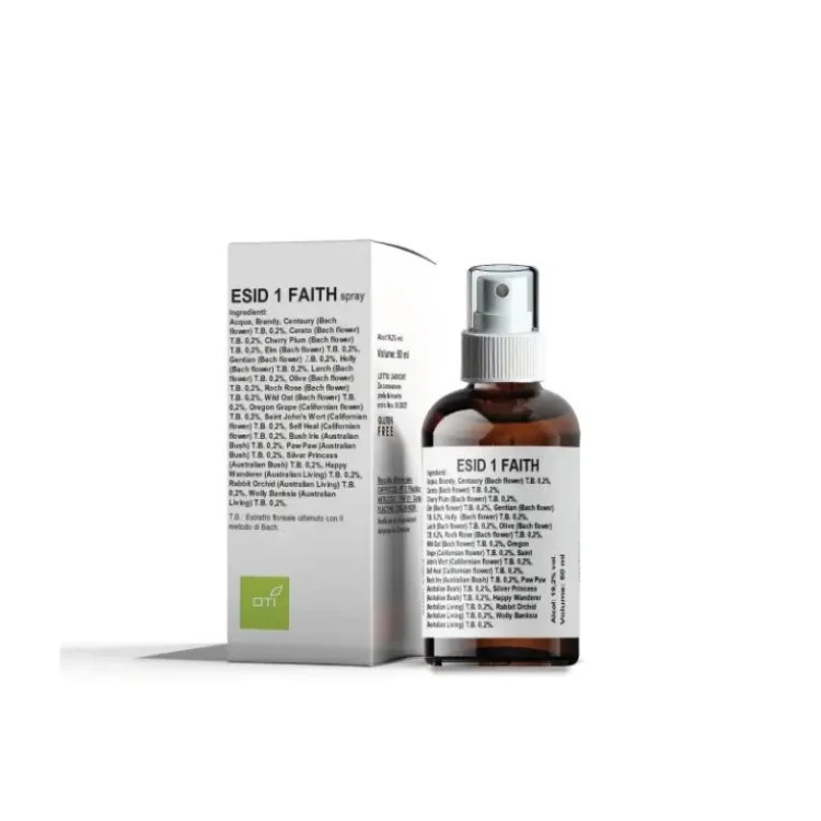 Oti Esid 1 Faith Spray Rimedio Emozionale 50ml Oti Esid 1 Faith Spray Rimedio Emozionale 50ml