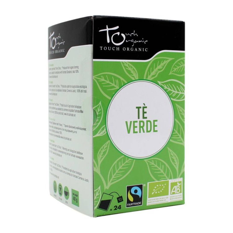 Touch Organic T&egrave; Verde Biologico 48g