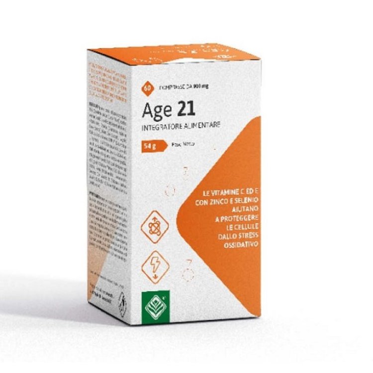 Gheos Age 21 Integratore Alimentare Antiossidante e per Energia 60 Compresse