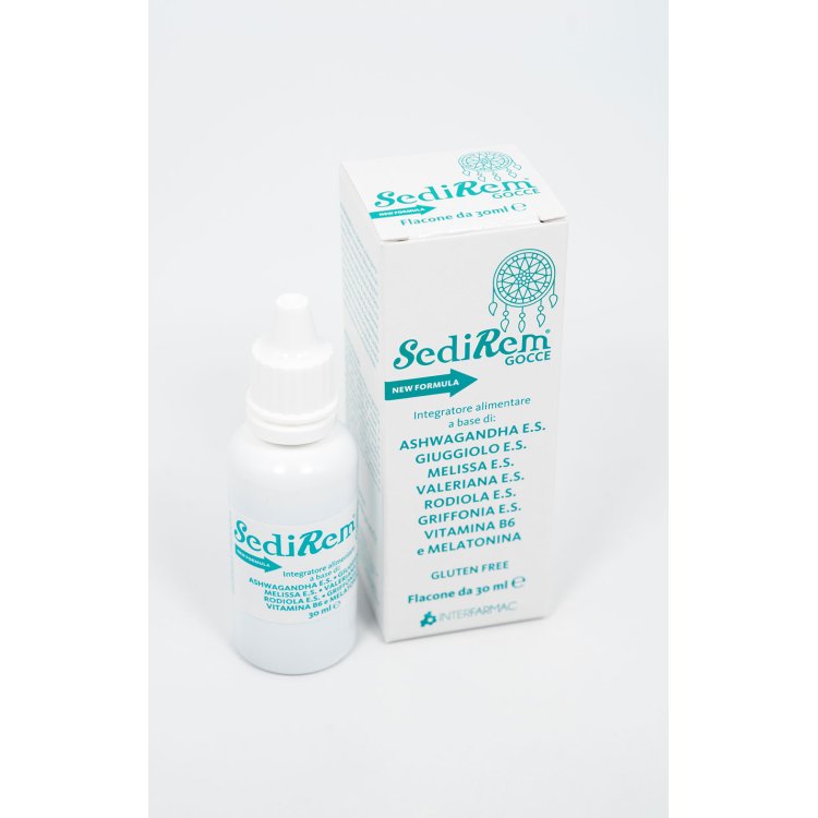 Interfarmac SediRem Gocce Integratore Rilassamento e Sonno 30ml Interfarmac SediRem Gocce Integratore Rilassamento e Sonno 30ml